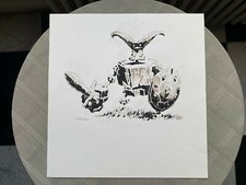 THOMAS FRISANO DESSIN ORIGINAL / ORIGINAL ART 34 x 36 EN EXCELLENT ÉTAT