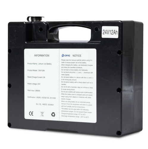 Batterie 24v 12ah pour scooter - batterie,
