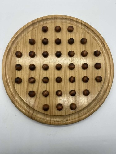 Jeu solitaire bois 29cm - du,