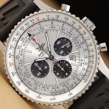 BREITLING MENS 42MM SILVER