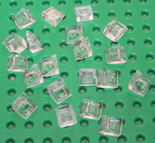 Lego Trans-Clear Slope 30 1 x 1 x 2/3 ref 54200 sets 60097 7633 7945 7208 8635