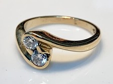 MAGNIFIQUE BAGUE TOI ET MOI OR