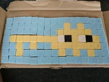 Kit mosaïque Space Invader clef émaux de Briare