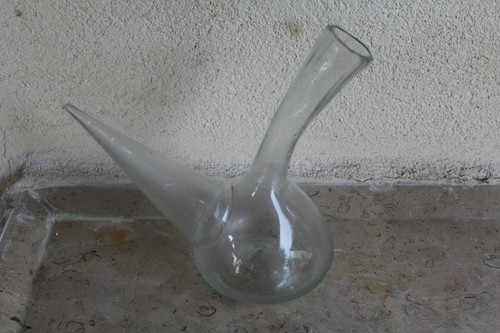 Porron ancien verre - porron,
