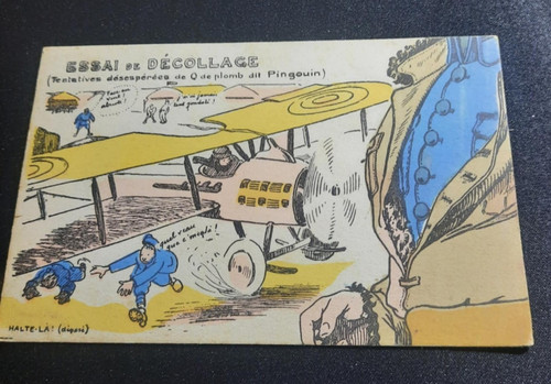 Carte postale humoristique - postale,