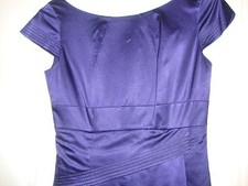 Robe noire et violette Karen Millen taille 8