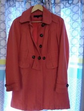 TAILLE SUIVANTE 14 TRENCH-COAT ORANGE CORAIL 