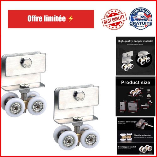 Roulette porte coulissante - porte,