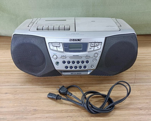 Sony cfd s22 radio cassette - cd,