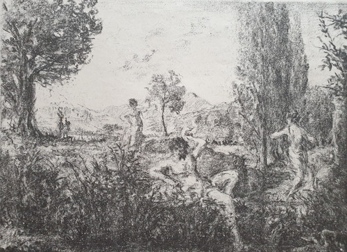 Lithographie orig sign ker - lithographie,