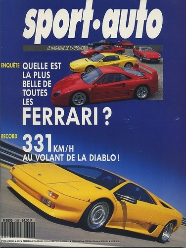 Sport auto 353 - sport, 06/1991