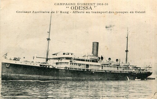 Guerre orient 1914 - guerre, bateau
