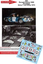 DECALS 1/24 REF 0594 ALPINE