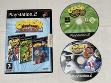 Jeu PS2 Crash Action Pack : 2 Jeux/ 3 : Twin Sanity +Nitro Kart. Pasde jacquette
