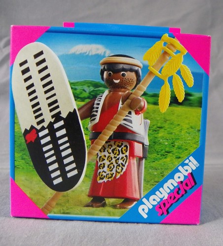 Playmobil 4685 guerrier massai - guerrier,