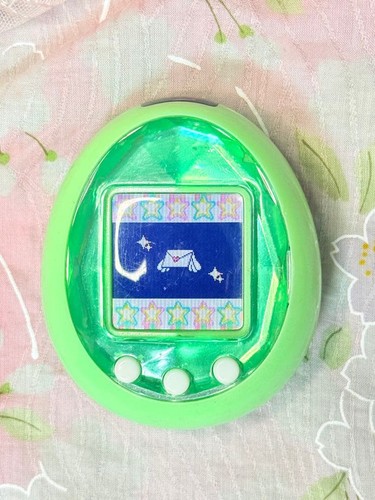 Tamagotchi green virtual - tamagotchi, id