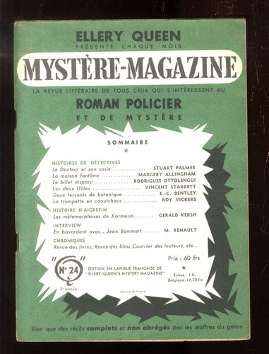 Mystere magazine stuart - n°24,