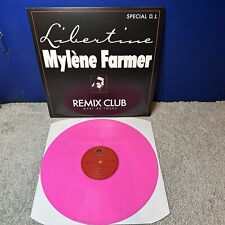 Mylène Farmer Vinyle Rose Libertine Remix Club