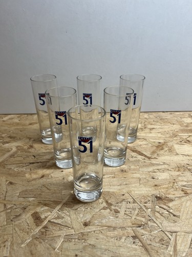 Pastis lot 6 verres - lot,