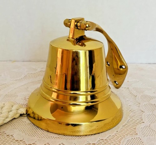 Cloche bateau laiton - de,