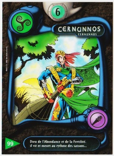 Cernunnos carte deus - cernunnos,