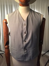 ZARA Menline Gilet de costume grisTaille XL 42
