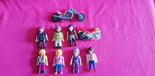 Lot figurines playmobil rock - figurines, n