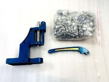 Kit machine à fabriquer des boutons lourds en tissu + 2 matrices (22/30 n°) +...