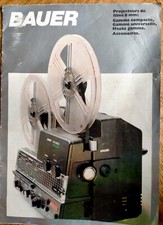 Doc sur les projecteurs Super 8 BAUER (1983)