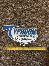 Typhoon Sticker Decal Trout