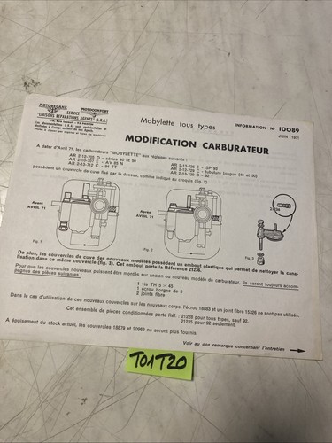 1971 motobécane motoconfort - 1971,