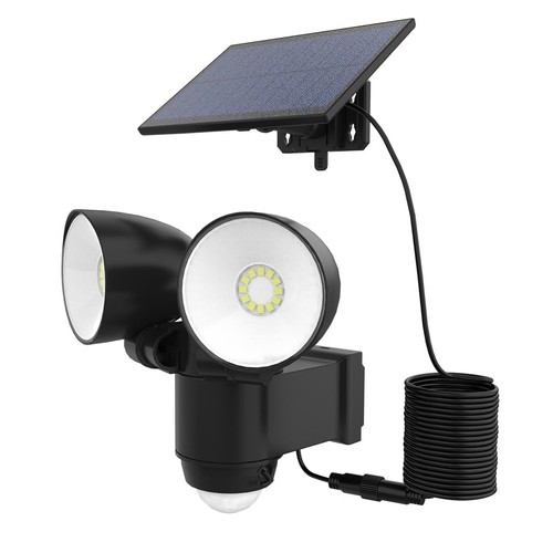 Projecteur solaire deux - , têtes