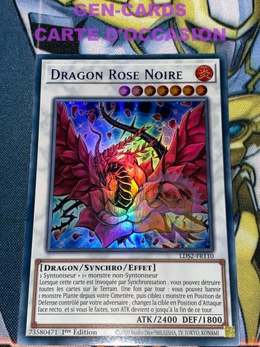 Carte dragon rose - yu, gi