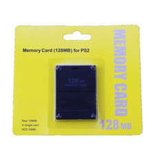 Carte Mémoire Ps2 128 Mo Mb pour Console Sony Playstation 2 Memory Card PsTwo