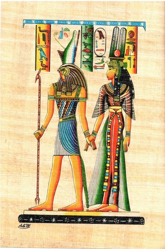 Véritable papyrus égyptien - papyrus,