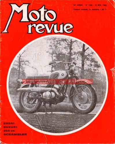 Moto revue 1906 suzuki - moto, 250