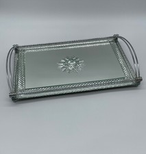 PLATEAU MIROIR ART DECO  METAL