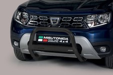 Pare Buffle Noir Protection Avant Pour Dacia Duster 2018-2019
