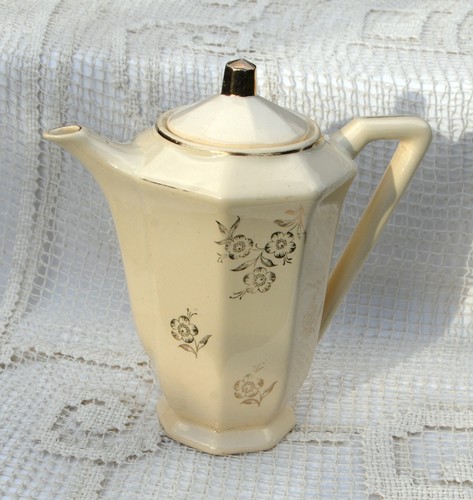 Cafetière vintage faïence - vintage,