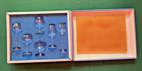Coffret verres à liqueur - coffret,