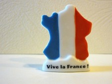 FEVE  CARTE DE FRANCE VIVE LA FRANCE  - AMOUR DE FRANCE 2021    RECTO/VERSO