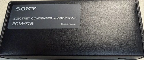 Sony ecm 77b - ecm-77b, electret