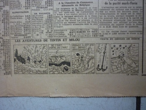 Tintin journal soir num - /,
