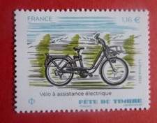 2023 NEUF N° 5658 VELO A ASSISTANCE ELECTRIQUE FETE DU TIMBRE