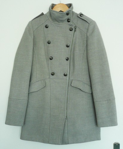 Trench manteau gris - trench., manteau.