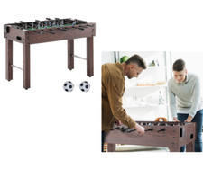 Table de football de baby-foot 48 pouces Table de jeu standard maison 2/4 joueur