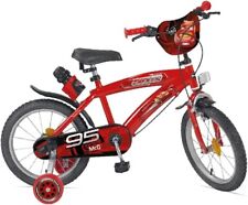 Bicyclette Cars 14 Pouces Vélo Enfant Saetta McQueen Roues 4 5 6 Ans