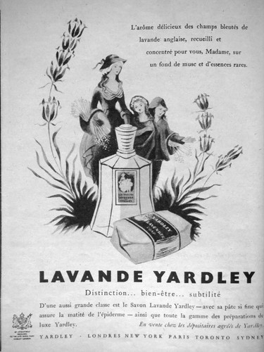 Publicité lavande yardley - publicitÉ,