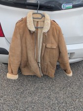 Veste aviateur cuir et peau