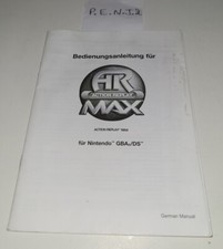 Notice - Action Replay Pour